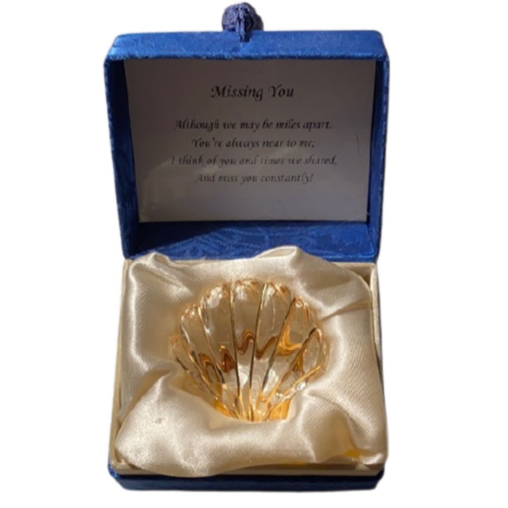 “Missing You” Shell Keepsake